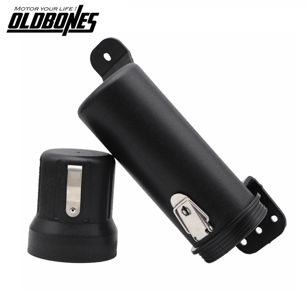 

Универсальные аксессуары для мотоциклов, пластиковый водонепроницаемый ящик для инструментов для ремонта, коробка для хранения, внедорожный инструмент тубус для перчаток, черный, 2 размера