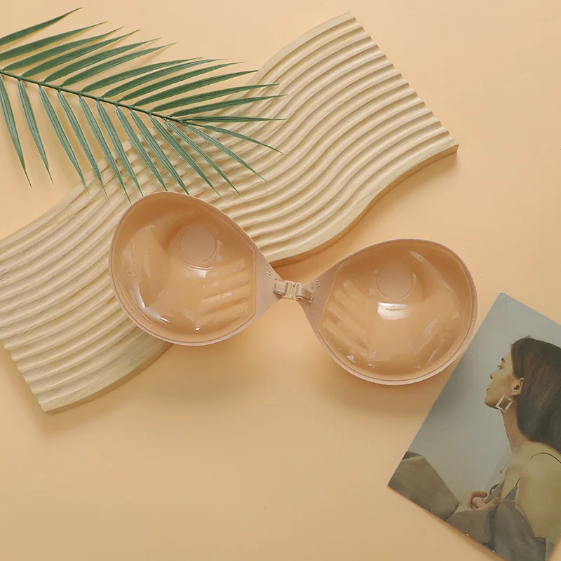 Sticky Bra Summer Women Chest Stickers Lift Up Nude Bra Self Adhesive Bra Invisible Cover Silicone Pad Sexy Strapless Breast