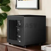 12 Inch High Power Active Subwoofer HiFi Wooden Subwoofer Home Theater Home Audio Echo Gallery TV Computer Stage Speakers 1