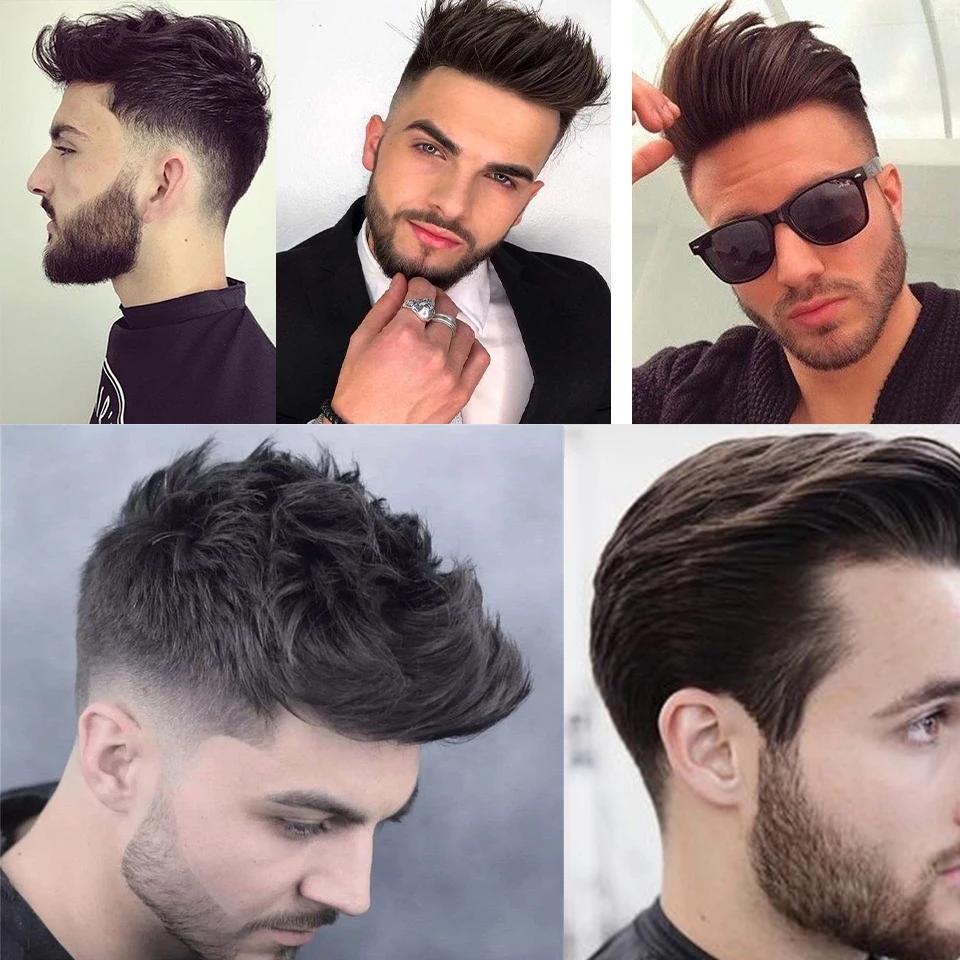 Front Hair Men | Mens Wig Forehead | Hairline Toupees | Tape Men Wigs | Wig  Stickers - Synthetic Bangs(for White) - Aliexpress
