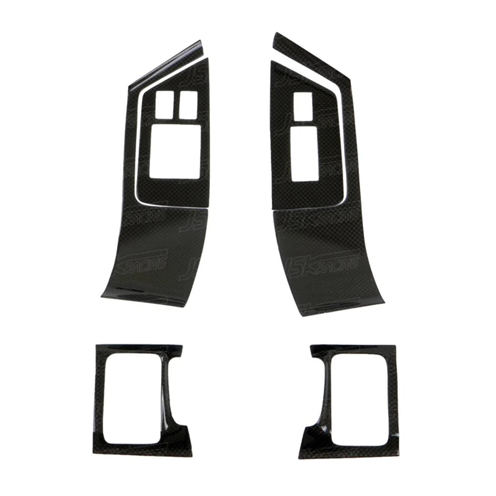 

For Nissan R35 Gtr 2008-2016 Carbon Fiber Window Switch Panel (6 Pcs)