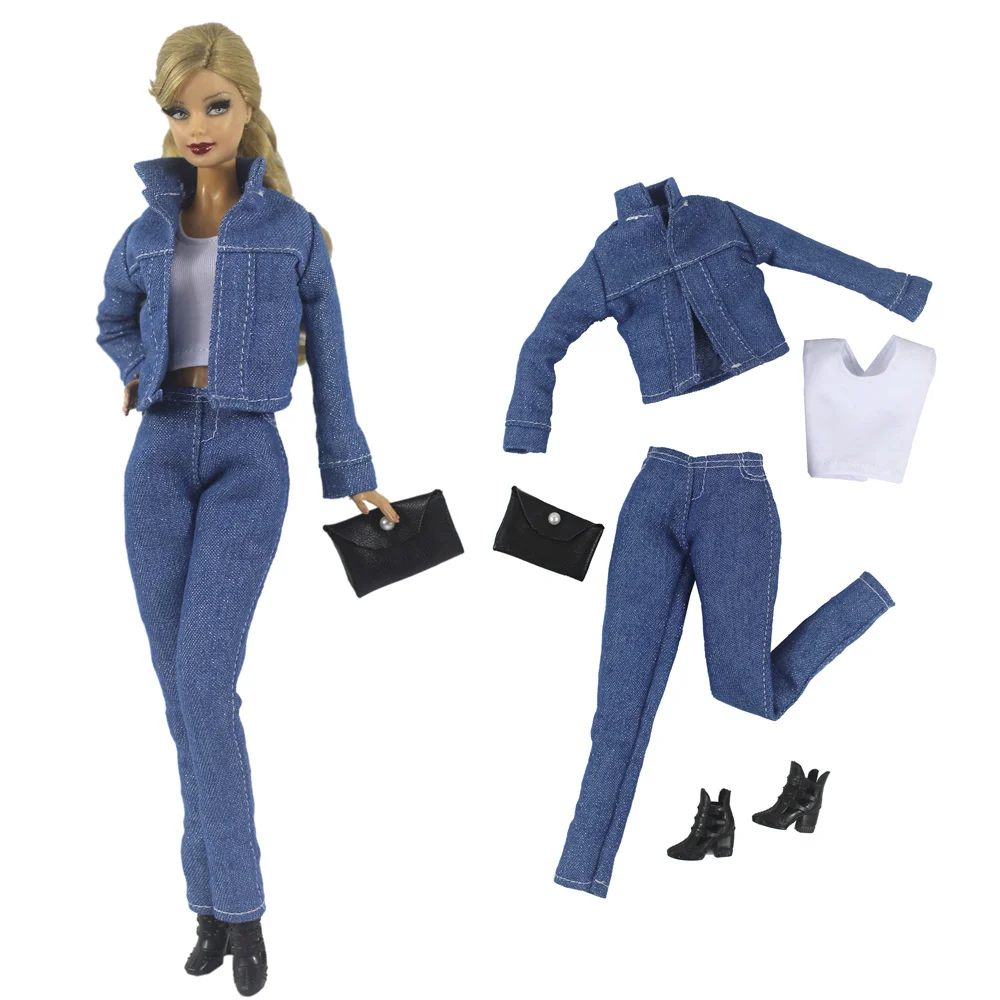 Set Di 6 Vestiti Per Bambole Da 17 Cm - Moda, Accessori Inclusi, Stili Casuali - Regalo Per Bambini (Bambola Esclusa)
