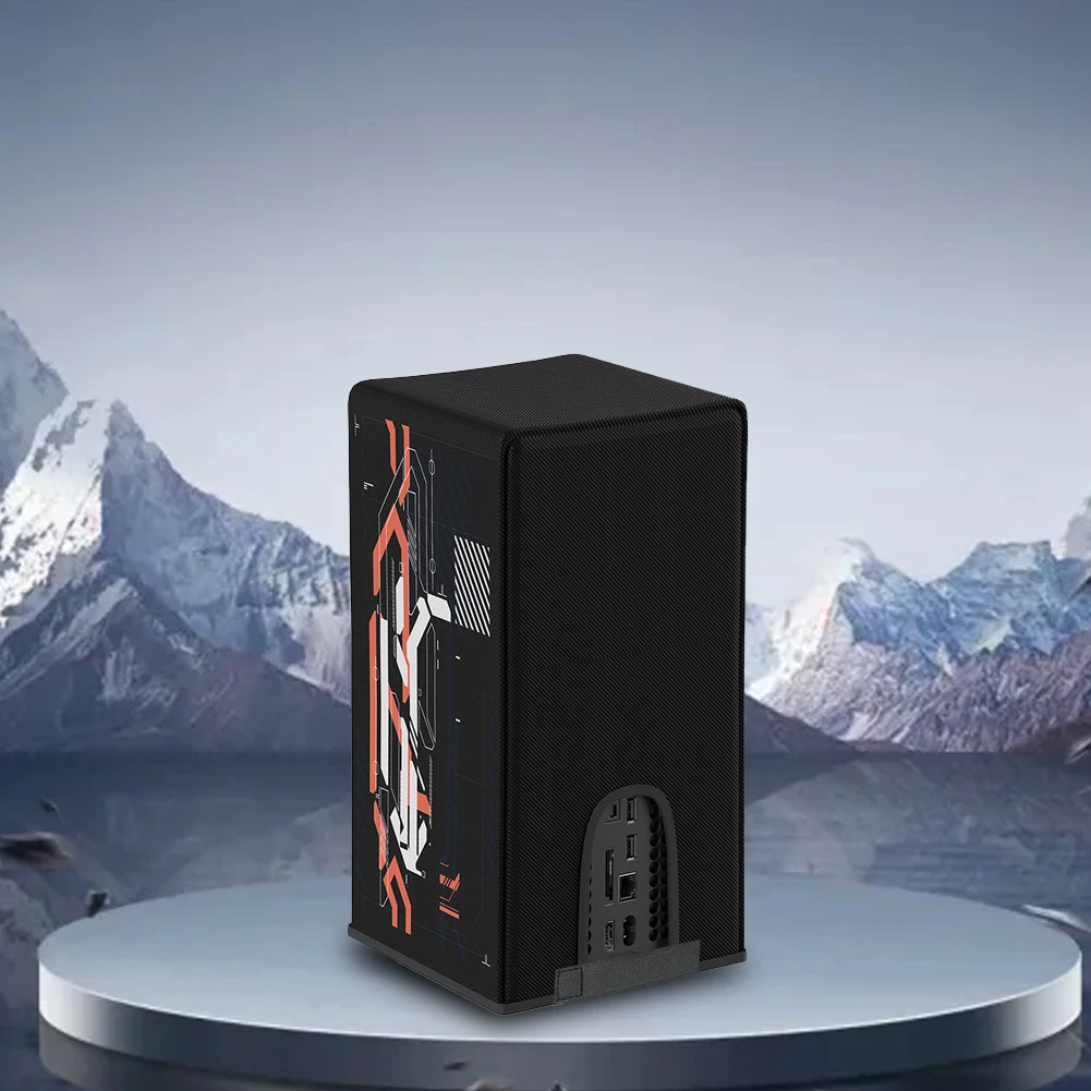 Dust Cover Vertical Dustproof Sleeve Case Oxford Waterproof Cloth Dustproof Cover Protective Case for Xbox Series X Game Console