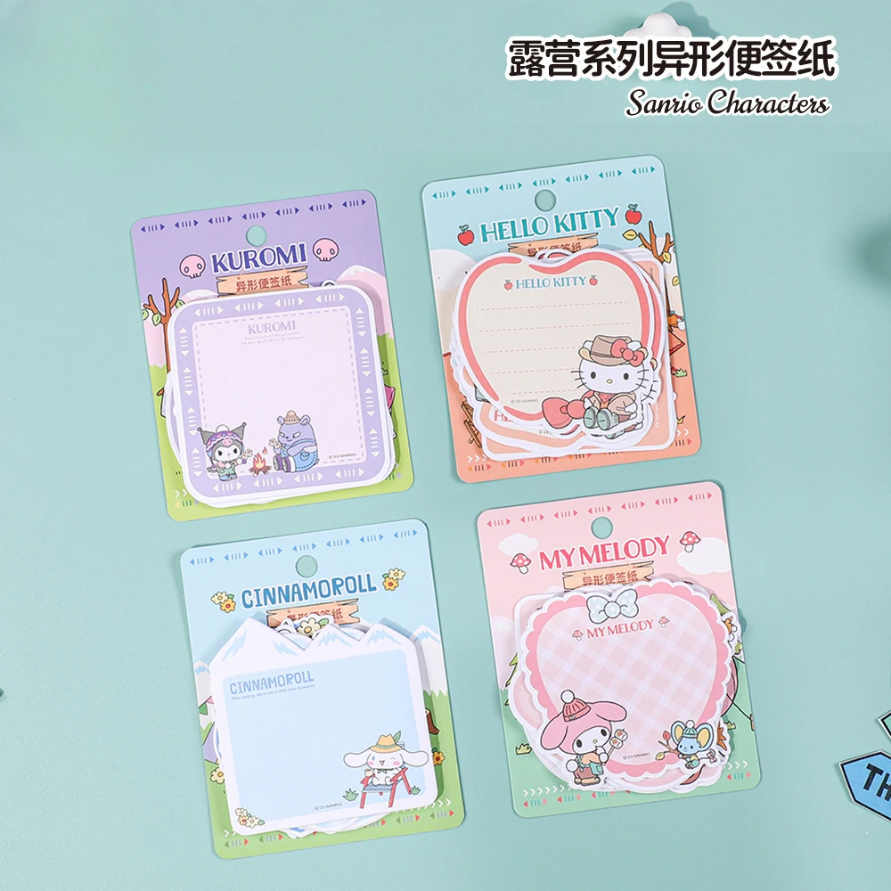 

Блокнот для заметок Sanrio Kuromi My Melody Cinnamoroll Hello Kitty, мультяшный блокнот для студентов, канцелярские принадлежности, подарок для девочек