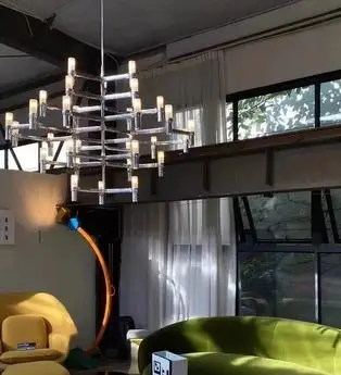 Luxury Large Foyer Farmhouse Metal Chandelier