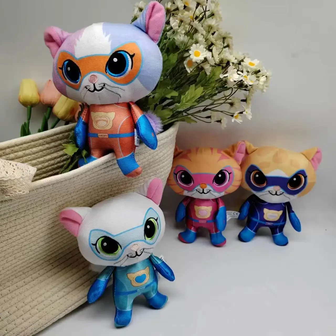 スーパーキティ superkitties ぬいぐる  み 4点セット スーパーキティ superkitties ぬいぐる み 4点セットの通販 by