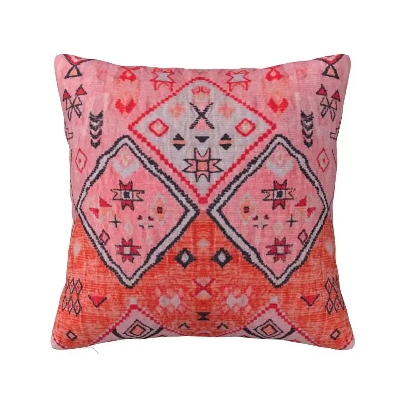 

Oriental Anthropologie Heritage Bohemian Moroccan Style Sofa Cushion Cover Soft Geometric Boho Pillow Case for Living Room