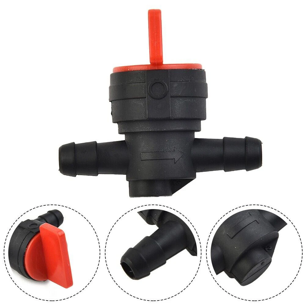 New Accessories Switch Valve 8mm Reliable Lawnmower On-Off Fuel Tap Part Replacement In-line Petrol Switch Fuel