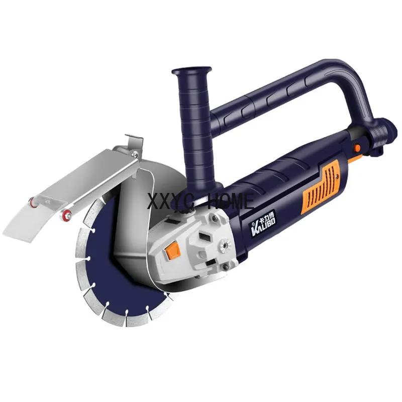 

4500W 220V Electric Grooving Machine Handheld Monolithic Brushless Motor Reinforced Concrete Circular Power