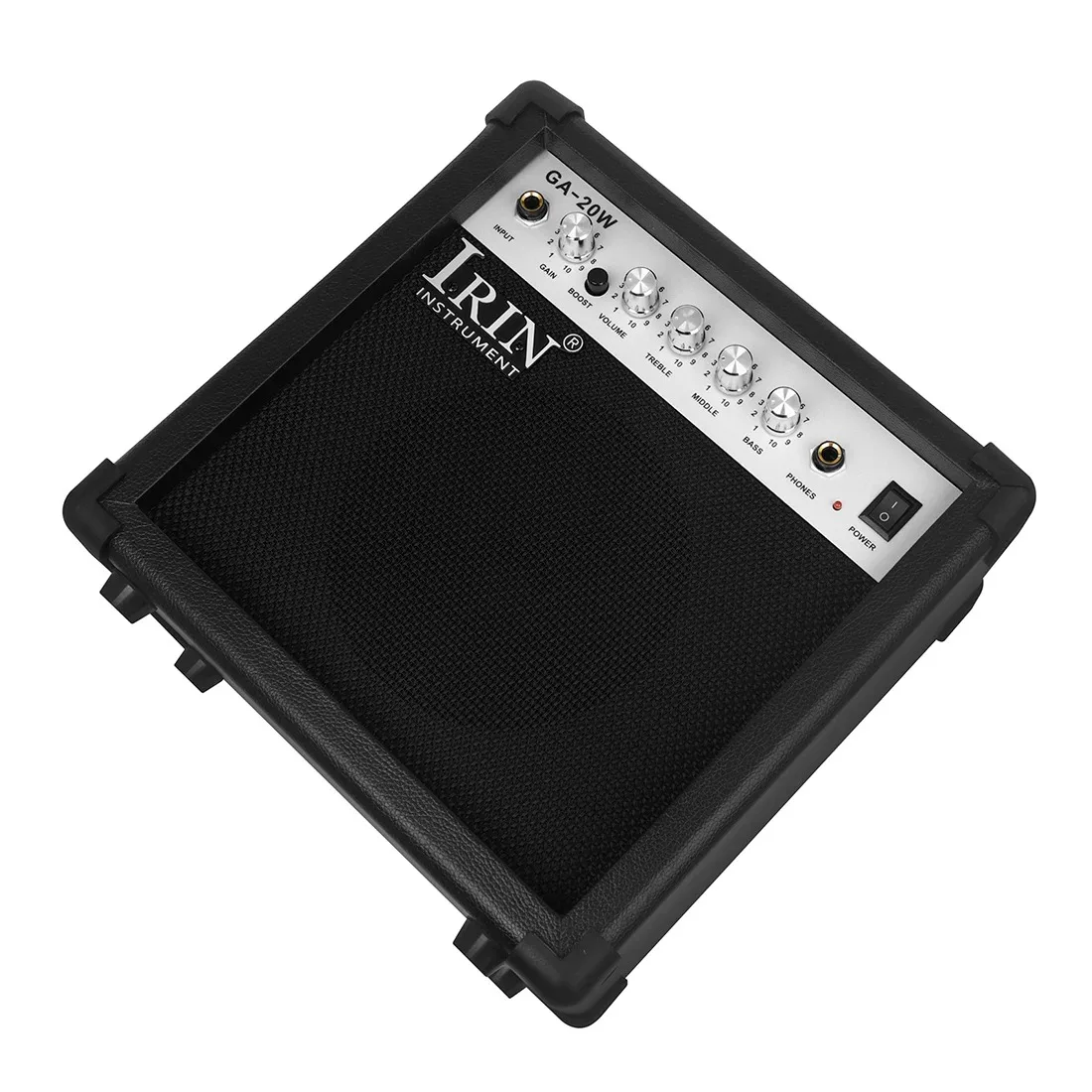 IRIN GA-20W Mini Electric Guita Amplifier 5 Tuning Portable Guitar For Electric Guitar Bass Tri-Band EQ Control Parts guitar amplifier