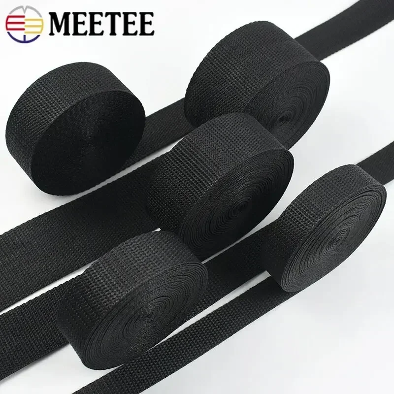 2-10M 20-50mm Nylon Webbing Bag Shoulder Strap To The Meter Belt Ribbon Decoration Binding Band Sewing Accessories