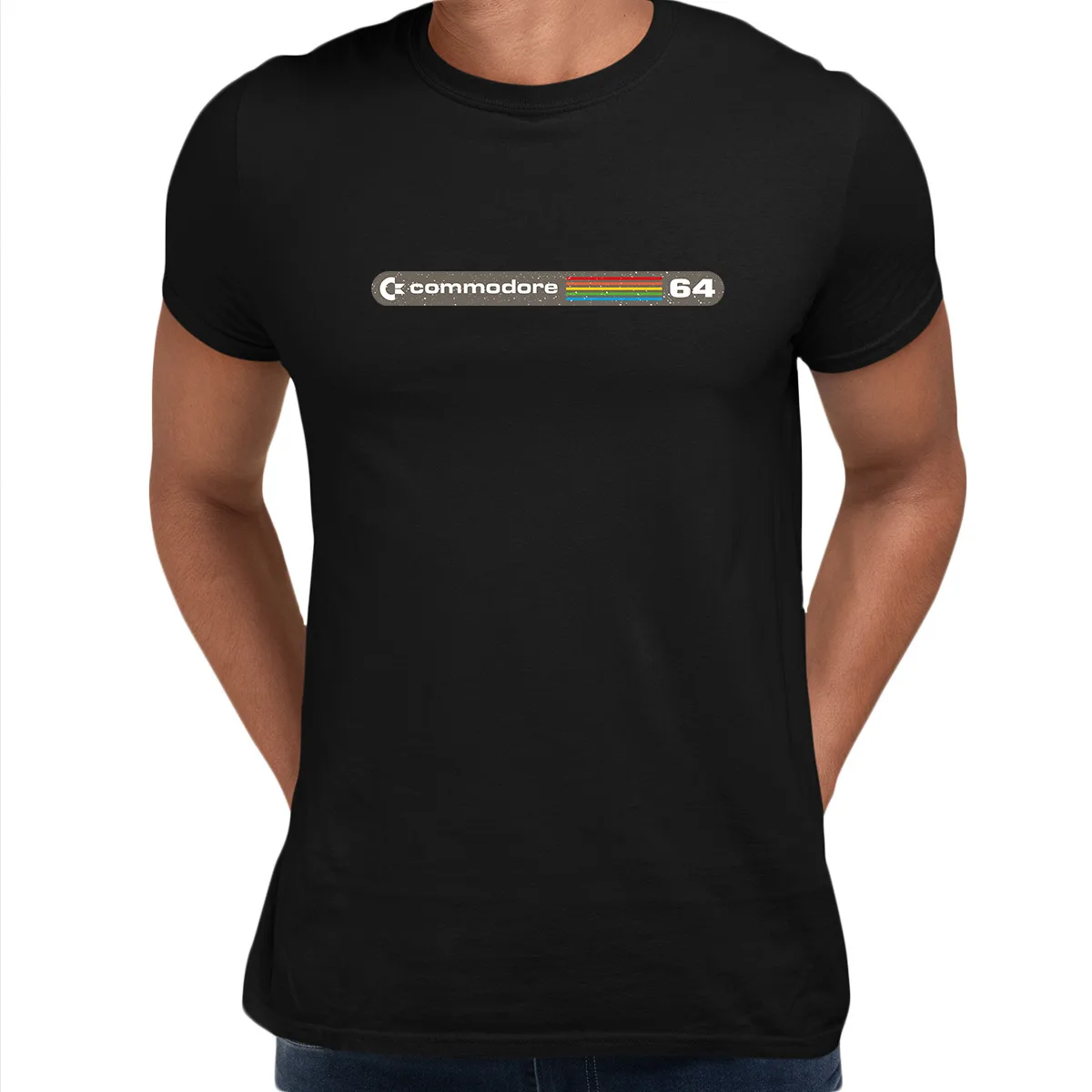 Commodore 64 Old Retro Gaming Machine Computer T-Shirt Unisex Old Skool