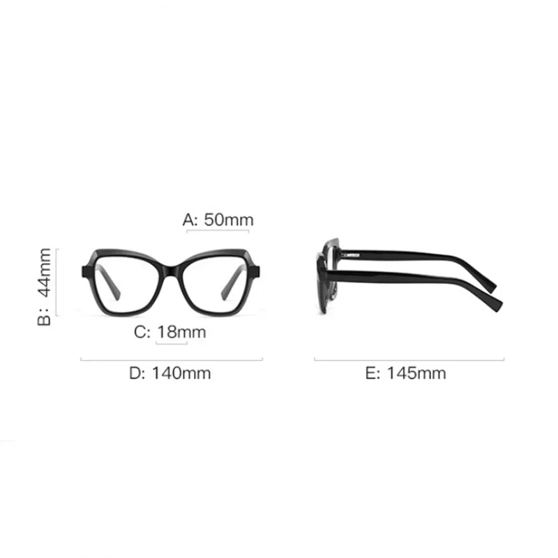 0 -0.5 -0.75 To -6.0 Leopard Frame Blue Light Blocking Oval Shortsighted Prescription Glasses Women Spring Leg Myopia Spectacles