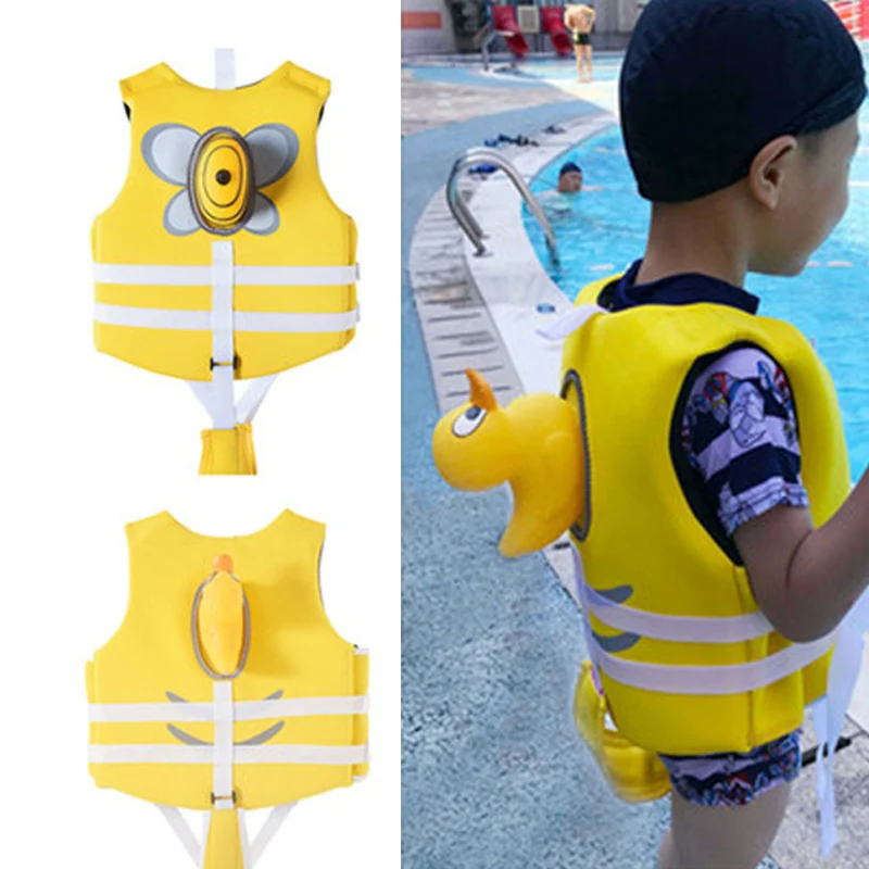 Baby Life Jacket with duck on back for swimming