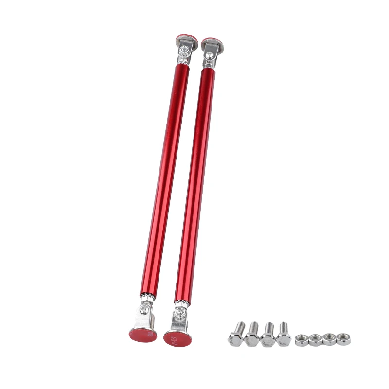 Universal Adjustable Front Bumper Lip Splitter Rod Strut Tie Bar Adhensive Support Kit Accessories 2PCS 75mm/100mm/150mm/200mm car bumper spoiler,bumper lip,bumper lip decoration,car rear bumper lip