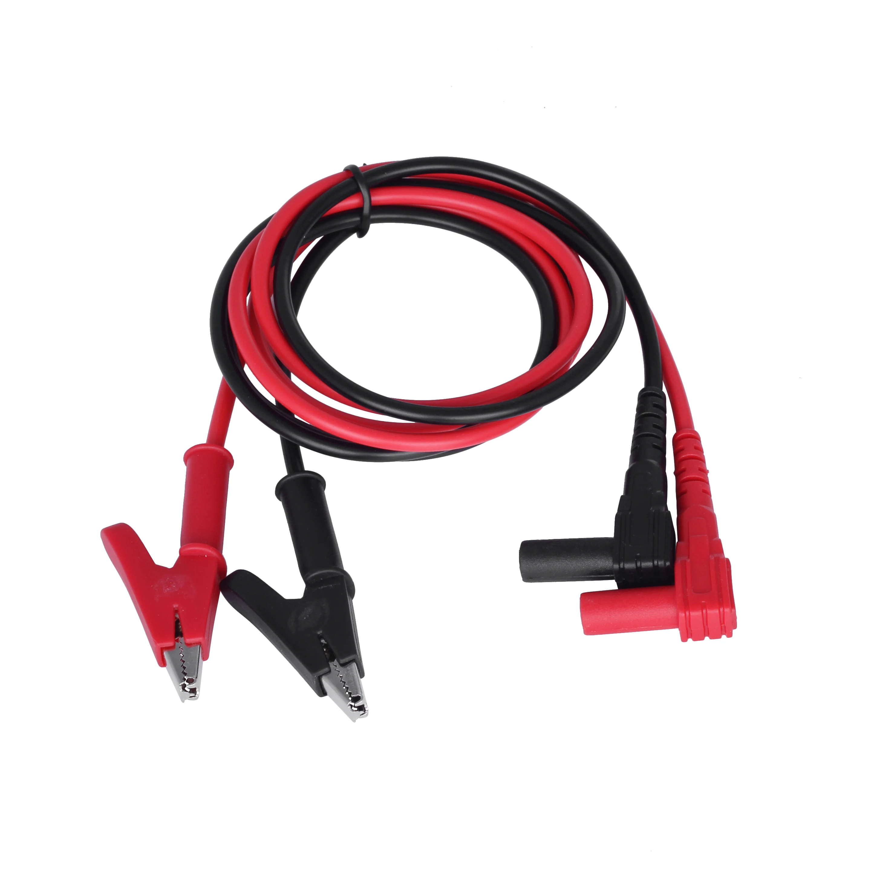 20A 90CM Alligator Clip to Banana Plug Test Cable For Multimeter Measure Tool