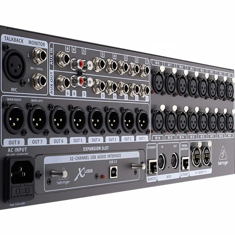 Behringer X32 Rack Digital Mixer 32 Channels 16 XLR Mic/Line Inputs