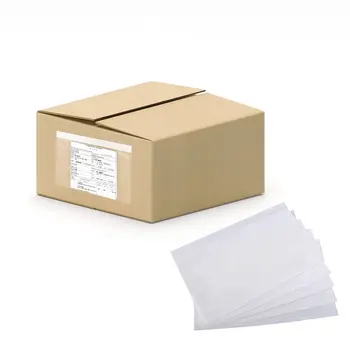 Clear Self-Adhesive Packing List Envelopes 10PCS Plastic Shipping/Mailing Pouch Enclosed Bags for Packing Slips Invoice Label