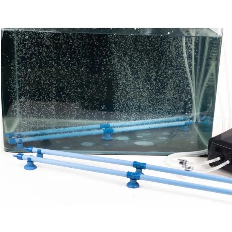 Aquarium Air Pump Fresh Air Stone Diffuser Tube Fish Tank Extendable Wall Pipe Suction Cup Fixed Waterscape Bubble Diffuser fish tank oxygen pump aquarium air pump aquarium air pump accessories aquarium air stone decoration aquarium air stone aquarium accessories