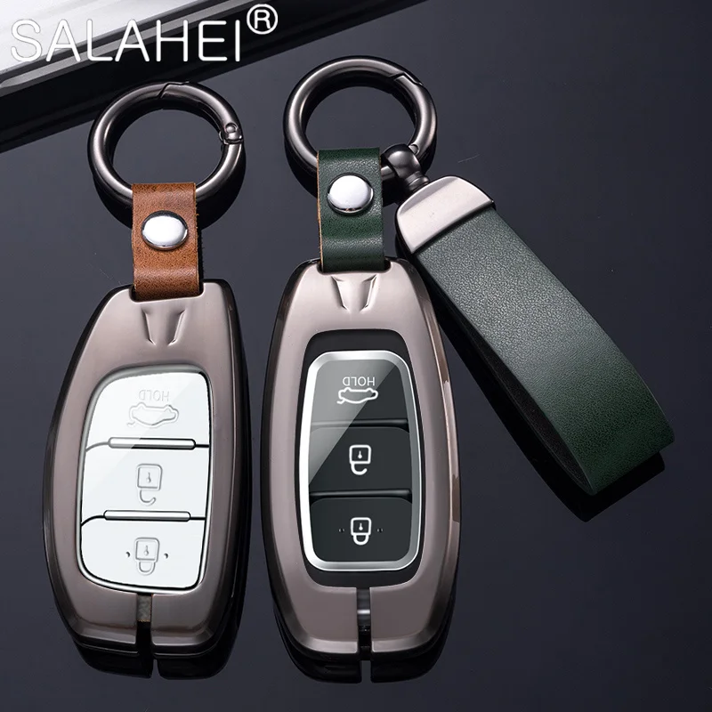 

Car Key Case Cover For Hyundai Ix20 i30 Ix35 ix25 Elantra Creta Ix45 Encino Tucson I20 Solaris Azera Grandeur Ig Accent Santa Fe
