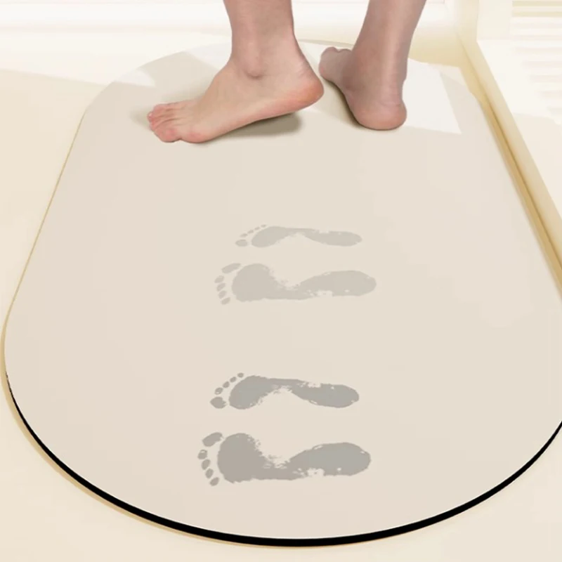 Bath Mat Diatom Mud Absorbent Floor Mats Anti-slip Entrance Doormat Bathroom Carpet Toilet Area Rugs 욕실 바닥 매트 Alfombra De Baño 4