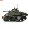 1/16 HENG LONG 7.0 Upgraded M4A3 Sherman RC Tank 3898 Barrel Recoil 360° Turret Metal Track Idler Wheels Army Toys TH17677-SMT4 4