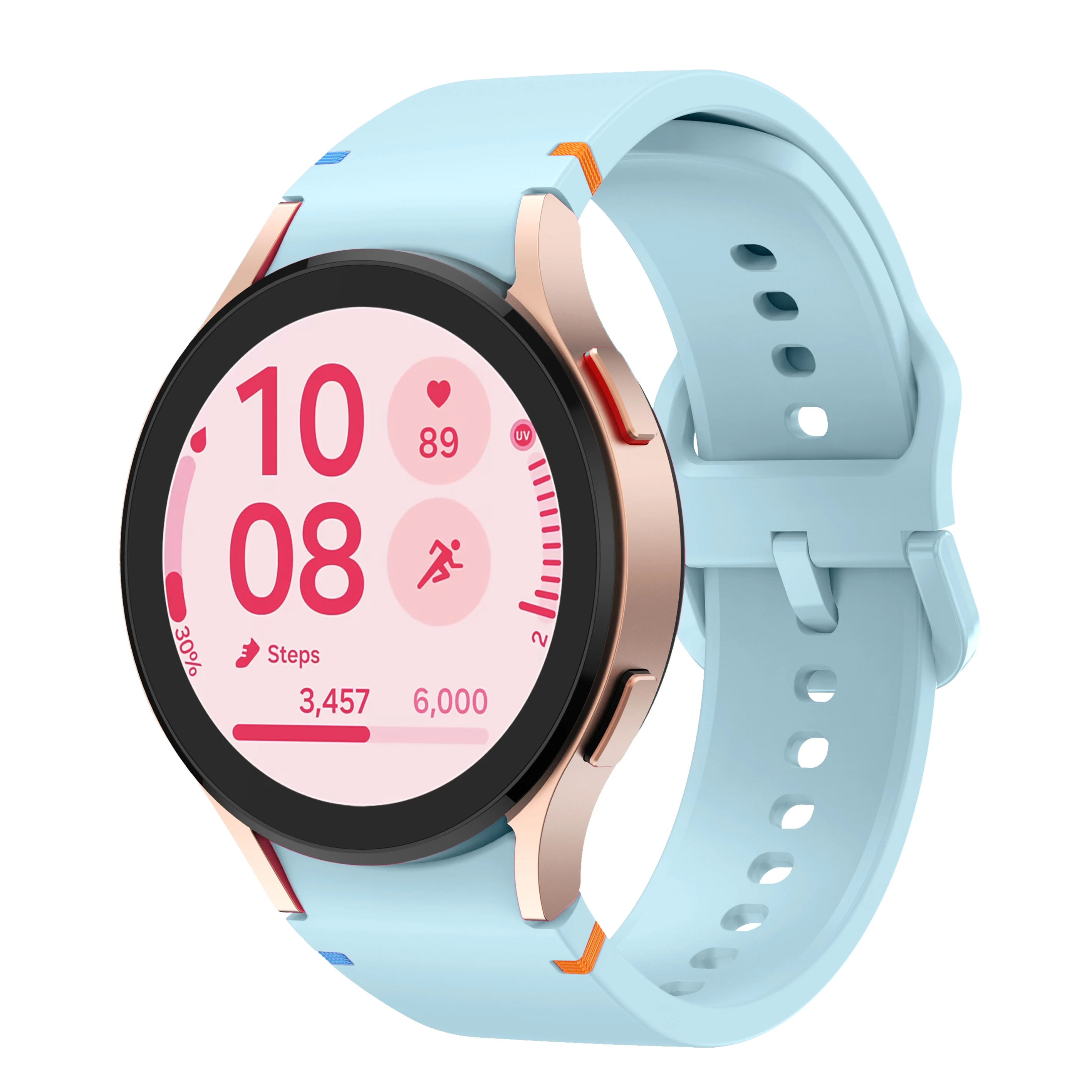 Premium Silicone Strap for Smartwatches - Elegant and Durable Design