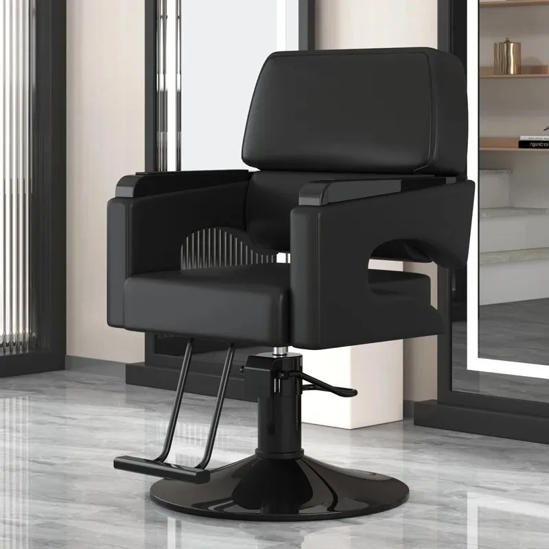 Vintage Modern Simplicity Barber Chairs Hair Speciality Stool Luxury Barber Chairs Comfort Waiting Sillas Salon Furniture