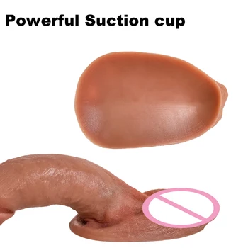 Big Realistic Dildo Soft Huge Penis with Suction Cup Dick Sex Toys for Woman Dildos Female Masturbations dilldo Sex shop dildio 5