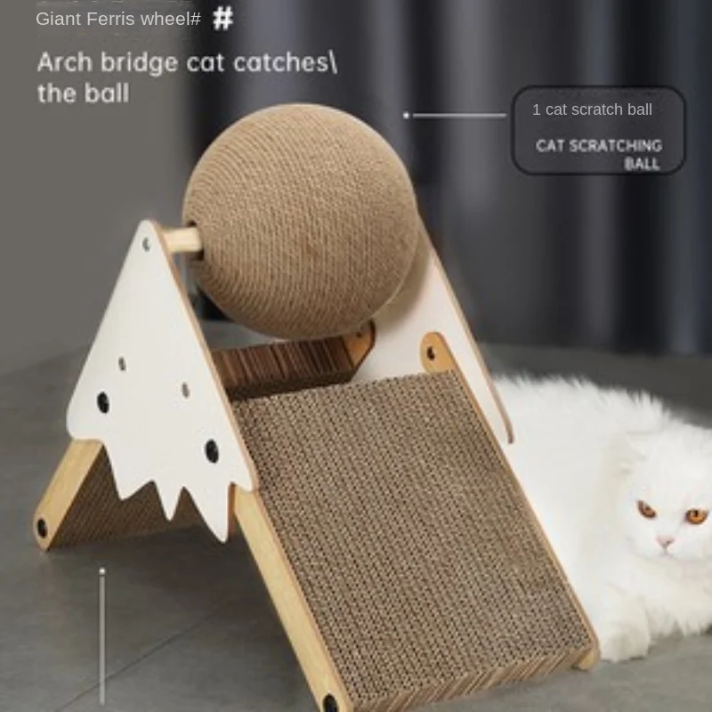 

cat scratch board wear-resistant non-chipping anti-cat scratch sofa protection cat claw board sisal vertical cat grind