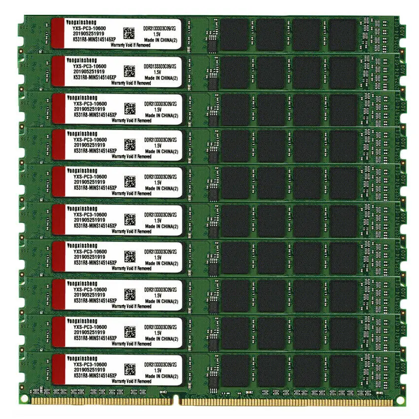Desktop Ram Memory Desktop Memory 10pcs lot DDR3 4GB 8GB RAM 1333Mhz PC3-10600 DIMM Desktop 240 Pins 1.5V NON ECC