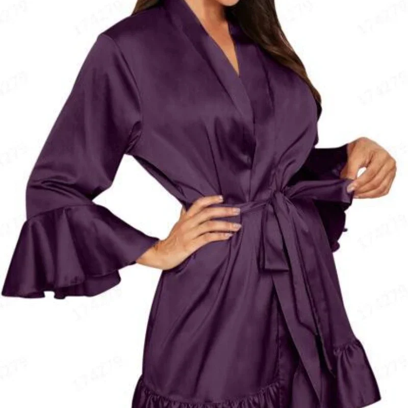 Nightgowns Women's Clothing Homewear Spring Thin New Sexy Comfortable Casual Breathable Simple Stylish Versatile Fit Large Size