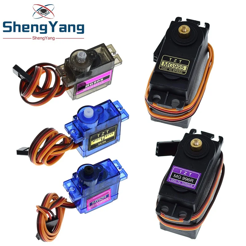 High-Torque Metal Gear Servo for DIY Projects and Robotics