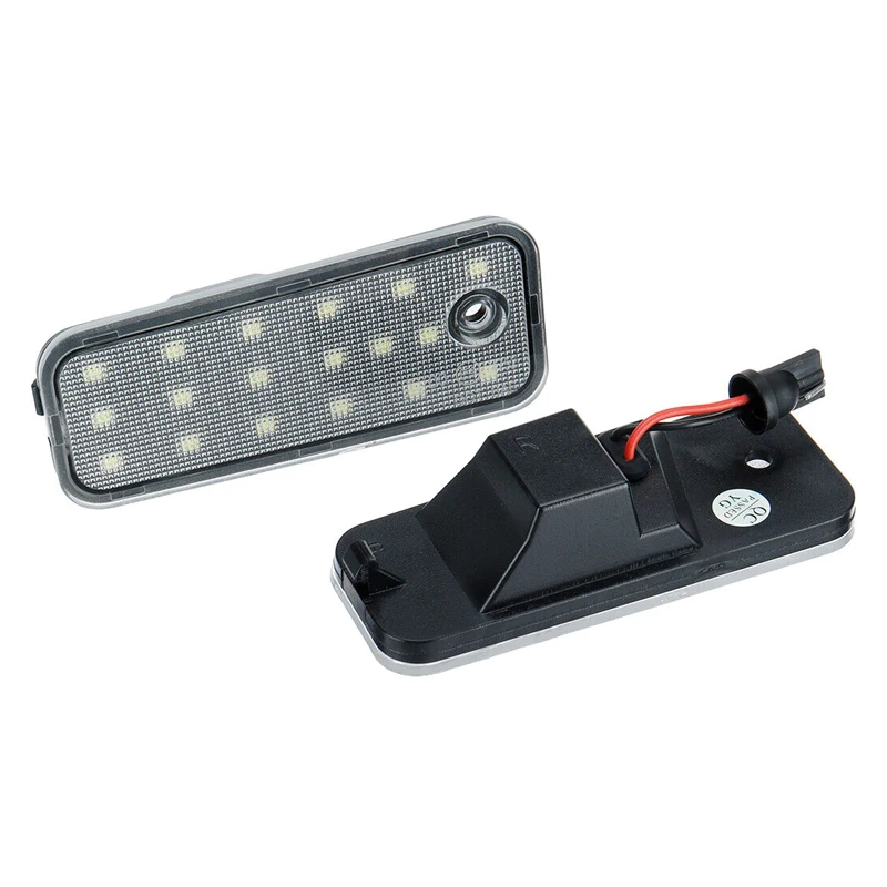2Pcs For Hyundai Santa Fe 2013-2018 White LED Number License Plate Light