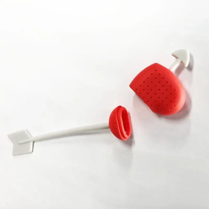 Teaspoon Filter Teapot Accessories Heart-shaped Tea Infuser Non-toxic Food Grade Plastic Valentine's Day Gift Kitchen Supplies