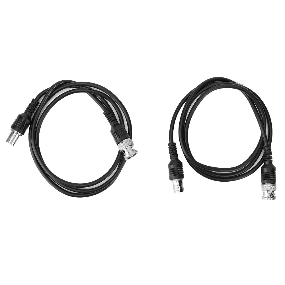 2pcs Oscilloscope BNC Coaxial Extension Cable Male to Female Head Connector for Oscilloscope