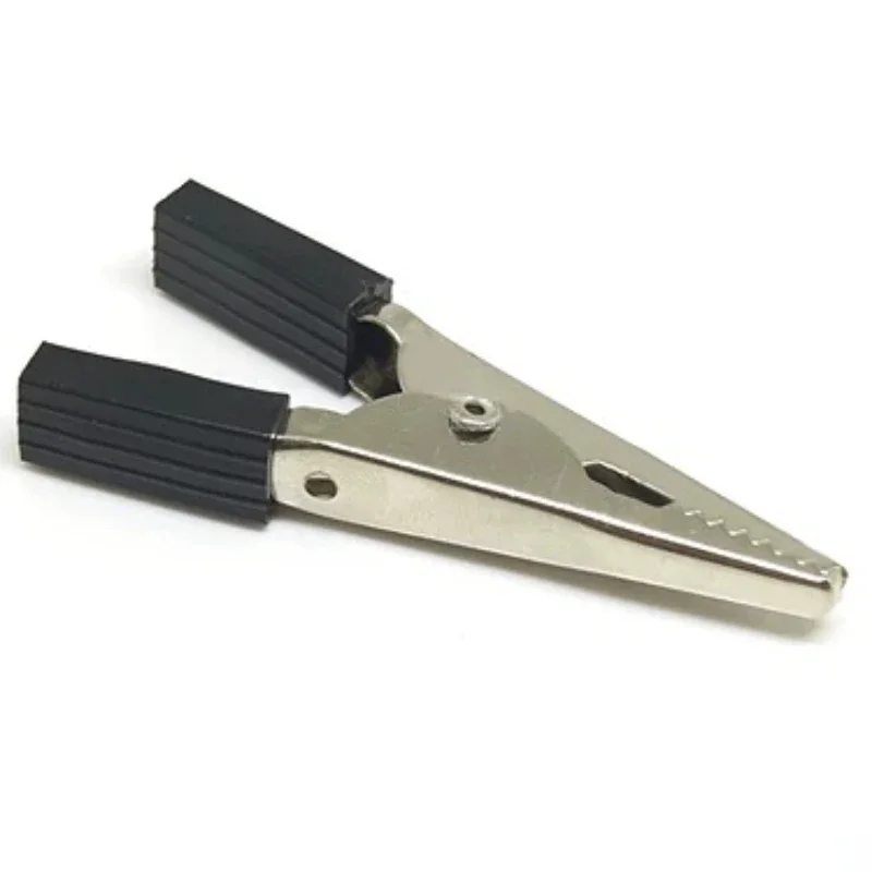 alligator clips test probes test hooks clips test clip test leads 10 pcs 50mm plastic handle test probe metal alligator clips