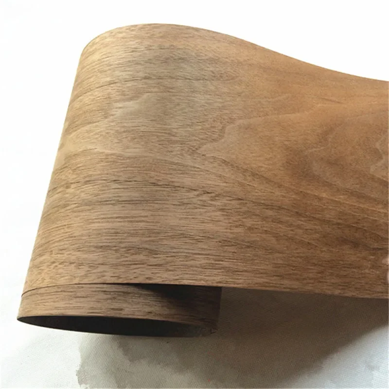 Walnut Veneer Panel 1 roll 230cm Natural Handmade DIY Solid Wood Decorative Skin Speaker Renovation