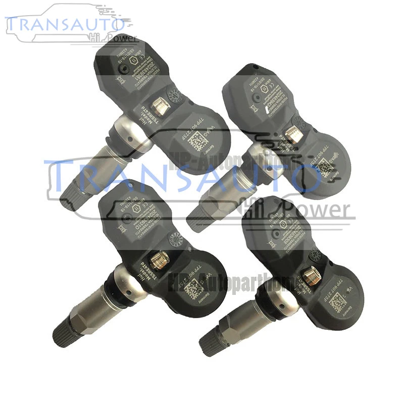 4PCS 433MHz 7PP907275F Tire Pressure Monitor System Sensor for Audi A4