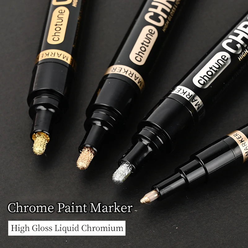 Wholesale Painting Pens Chrome Mirror Marker Silver Marker Liquid Pen For  Cards Posters Rock Mugs Ceramic Glass Metallic Craftwork Paint Pen 230817  From Ning010, $8.54