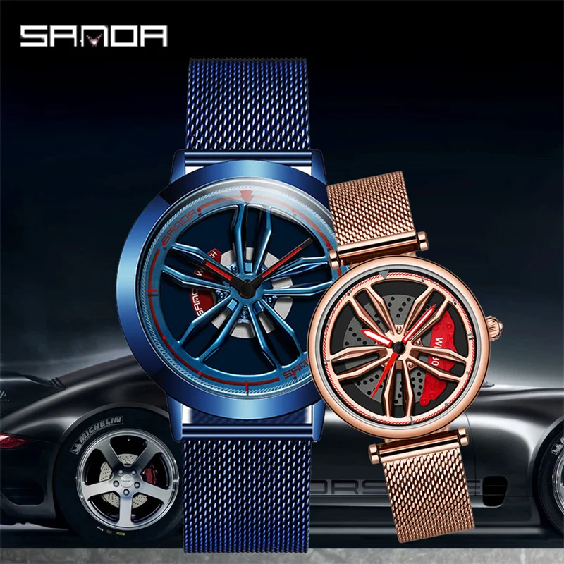 sanda-1009-1074-steering-wheel-watch-men-and-women-quartz-watches-top-brand-luxury-waterproof-wristwatches-for-couple-gift-set