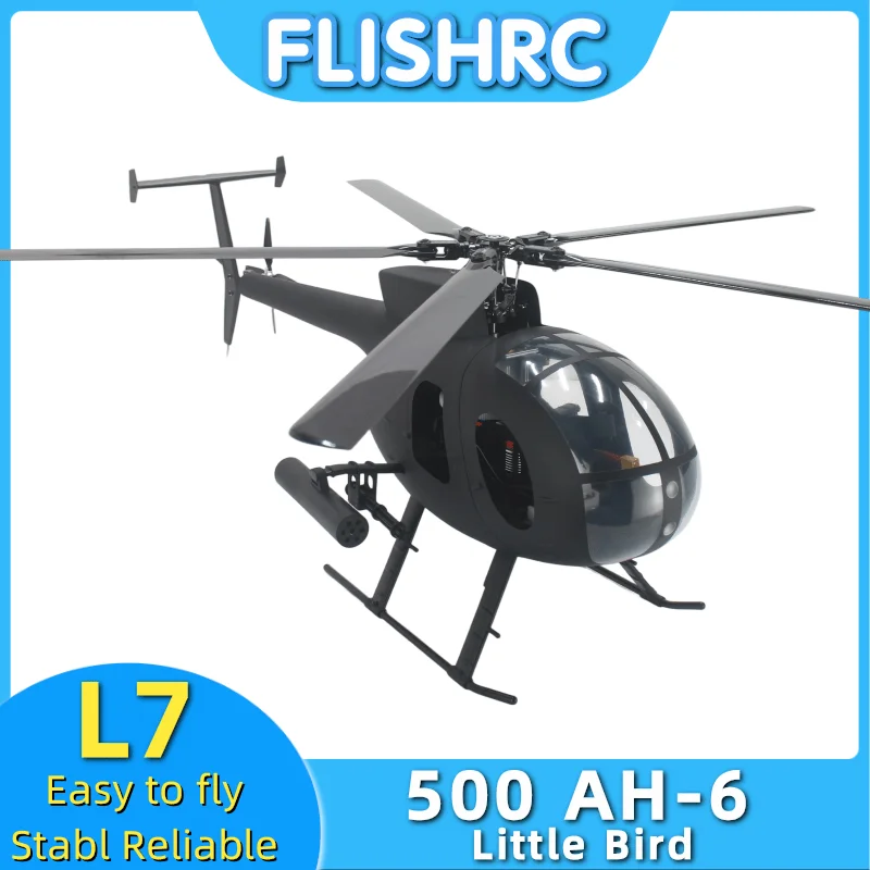 ラジコンヘリコプター　 ボディ　AH６リトルバード　４５０サイズ用 ラジコンヘリコプター ボディ AH6リトルバード 450サイズ用 FL500