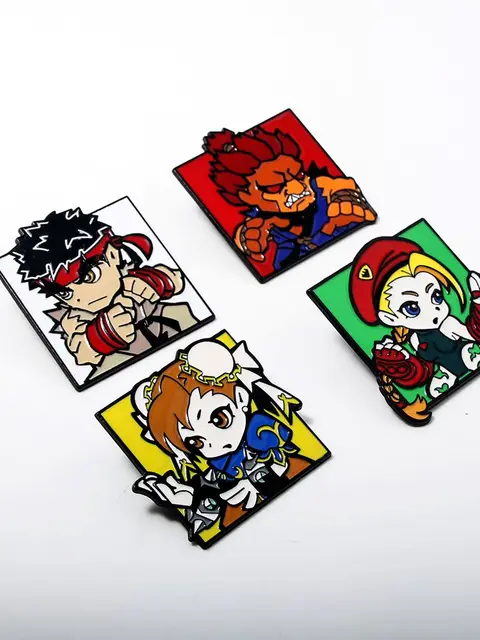 ストリートファイター ピンズセット STREET FIGHTER Ⅱ ピンバッジ