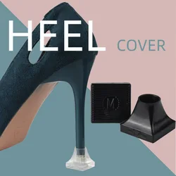 New Heel Protector Cover For High Heel Women Mute Shock Absorbing Increased Anti Slip Wear Resistant Heel Cover Shoe Accessories
