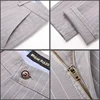 2024 Autumn New Men's Bamboo Fiber Casual Pants Classic Style Business Fashion Grey Stretch Cotton Trousers Male Brand Clothes 6