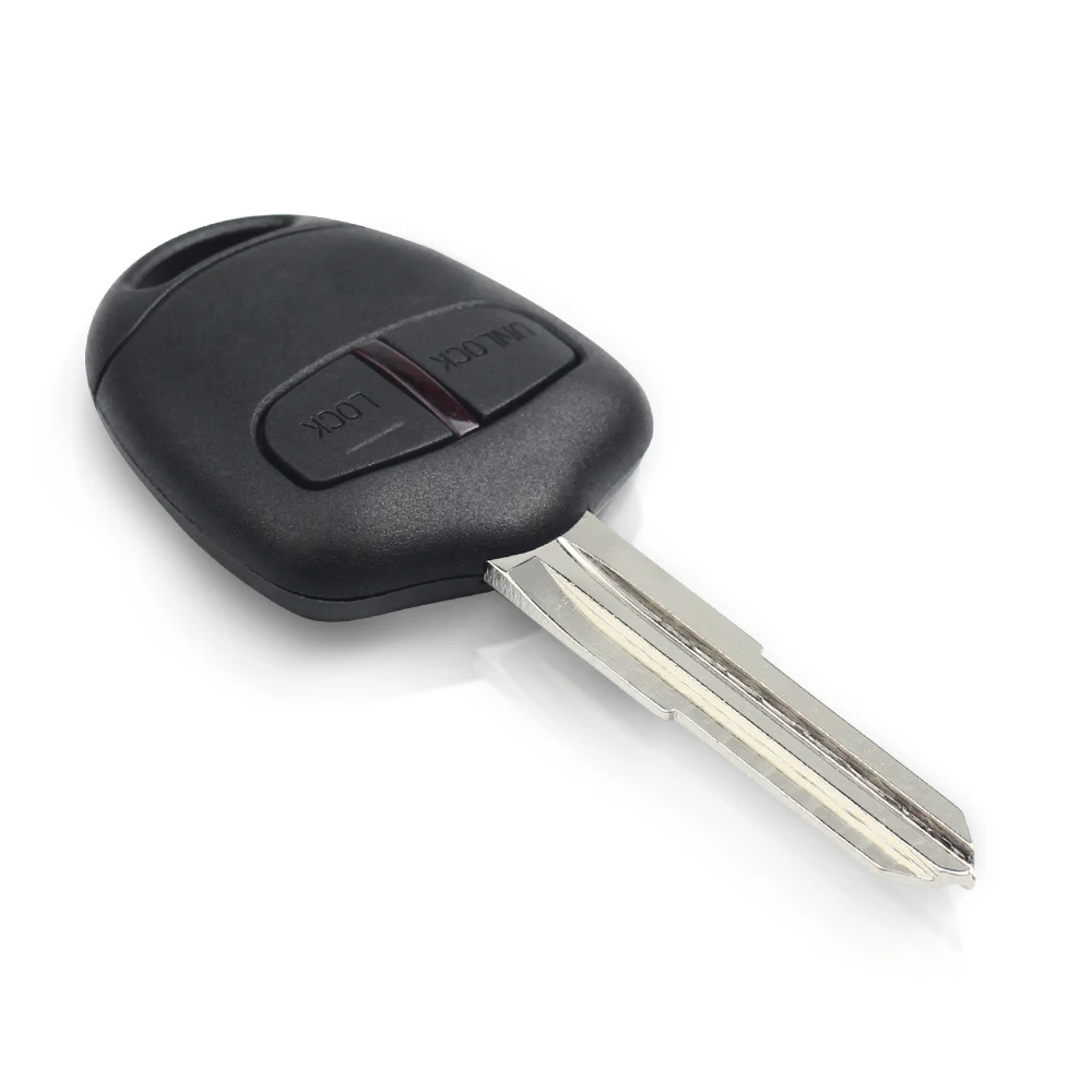 2 Buttons Replacement Remote Car Key Shell For Mitsubishi Lancer Outlander Colt Mirage Mit11r Key Cover Case Right blade