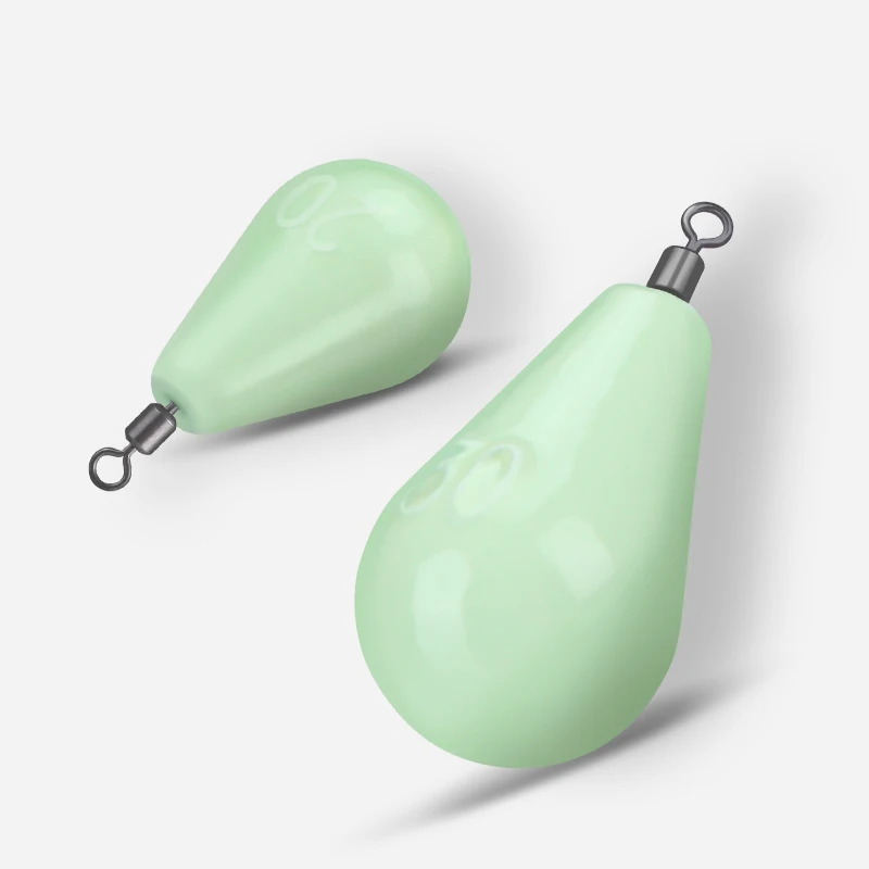 WEIHE Luminous Lead Fishing Sinker