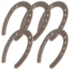 5 Pcs Horseshoe Hanging Decoration Celecbration Wedding Golden Sculptures Zinc Alloy Model 2