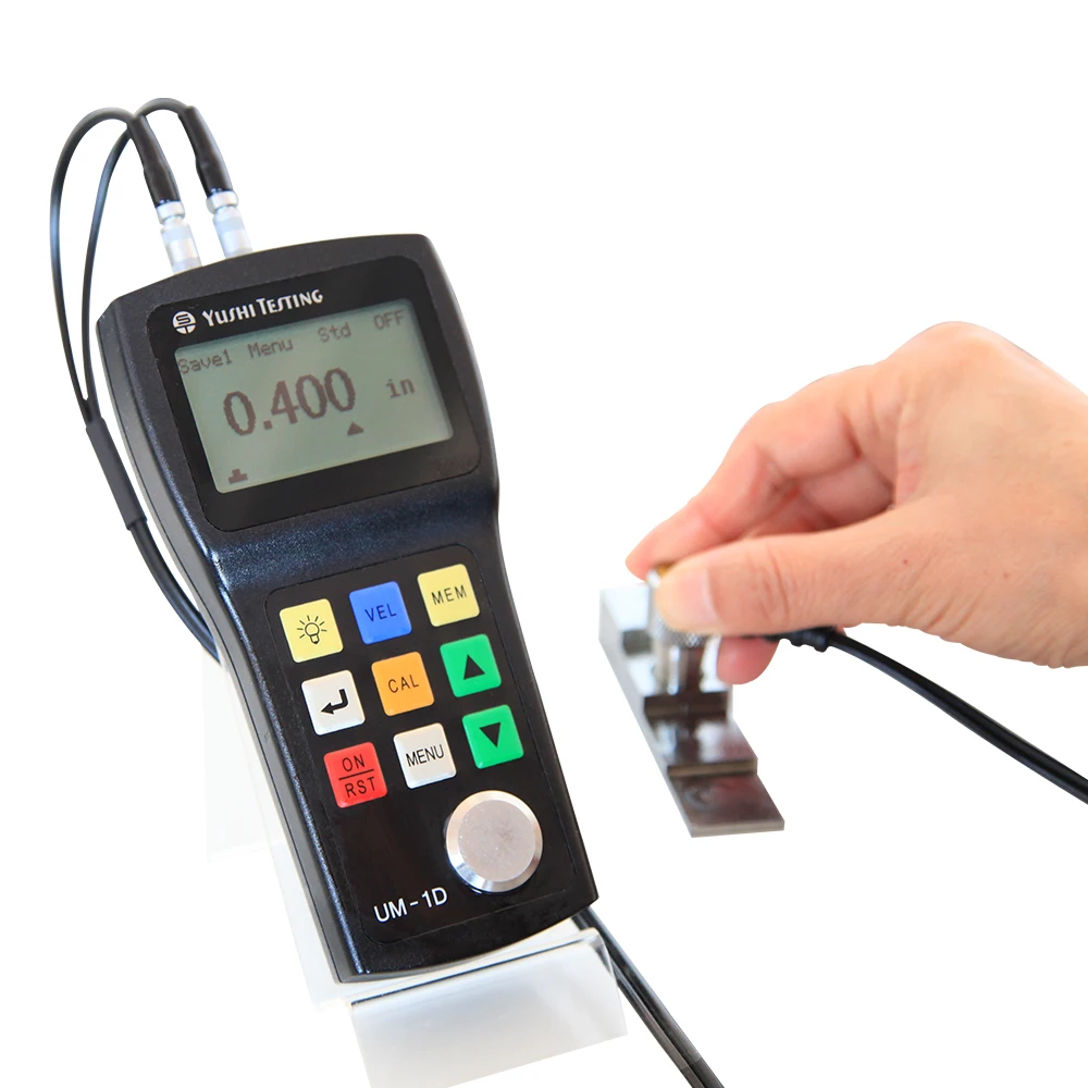 

portable lcd ndt thickness measurement using ultrasonic metal thickness gauge tool yushi um-1