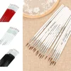 20pcs Thin Art Supplies Hand Painted Acrylic Hook Line Pen Paint Painting Brush Drawing 3